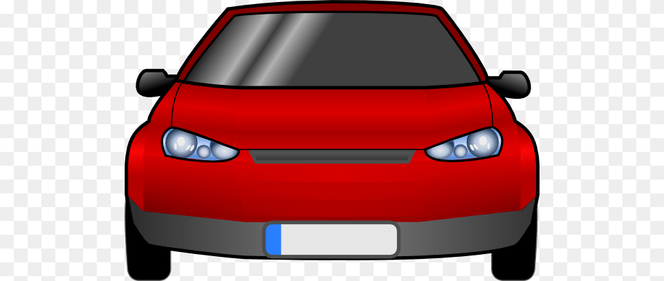 Car Front Clip Art, Sedan, Transportation, Vehicle, Bumper Free Png Download