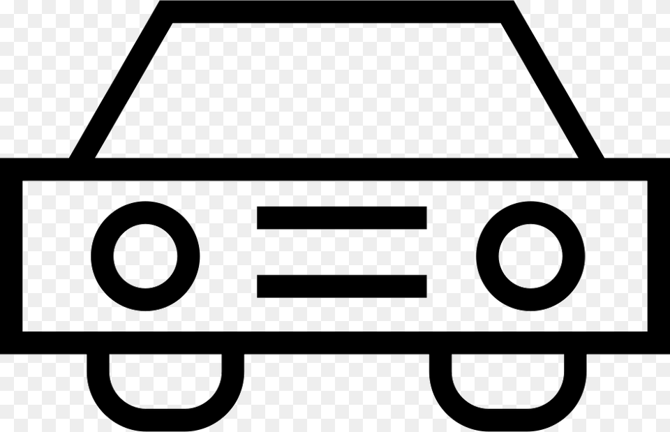 Car Front Icon Download, Electronics, Stencil Free Png