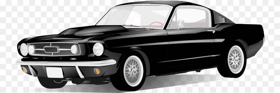 Car Front Vector Clipart Best Clipartsco Black Muscle Car, Coupe, Sports Car, Transportation, Vehicle Png Image