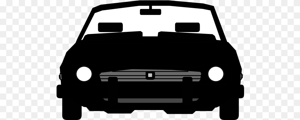 Car Front Vector Car Front Elevation Silhouette, Coupe, Sports Car, Transportation, Vehicle Png Image