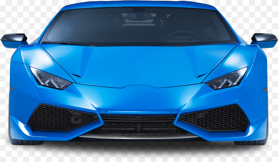 Car Front View Lamborghini Huracan Front View, Transportation, Vehicle, Bumper Free Png Download