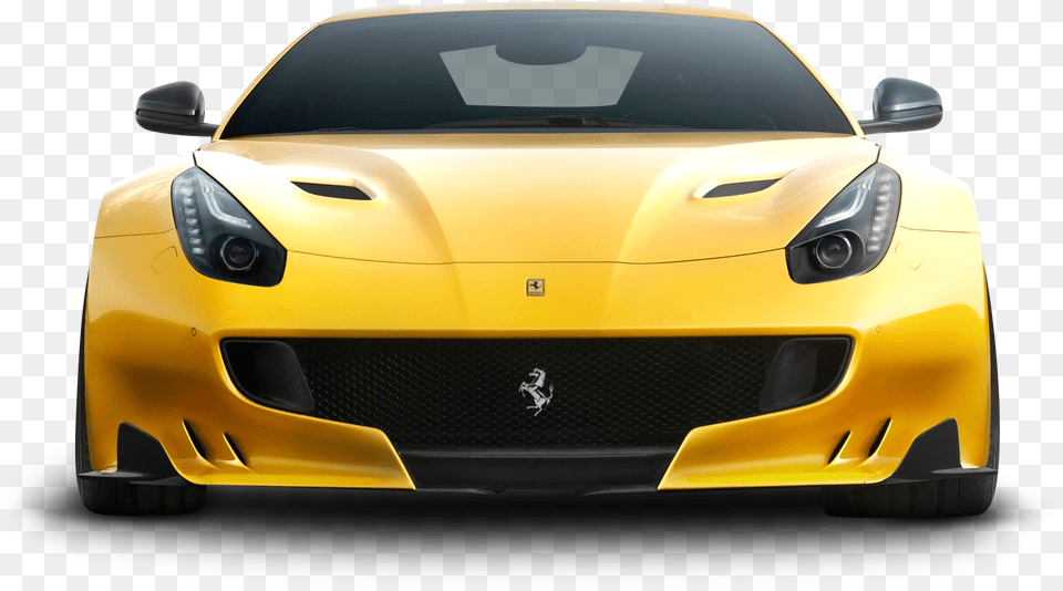 Car Front View Picture Ferrari Tdf Vs 812 Superfast, Coupe, Sports Car, Transportation, Vehicle Png Image