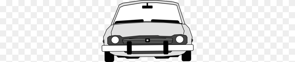 Car Front View With Extended Windshield Clip Art, Bumper, Transportation, Vehicle, Device Free Png