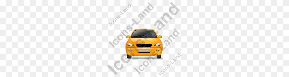 Car Front Yellow Icon Pngico Icons, Vehicle, Transportation, Coupe, Sports Car Png