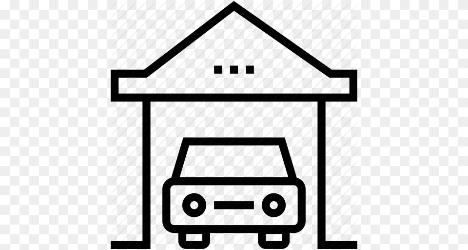 Car Garage Car Parking Car Porch Garage Garage Service Icon, Indoors, Outdoors, Bus Stop, License Plate Png