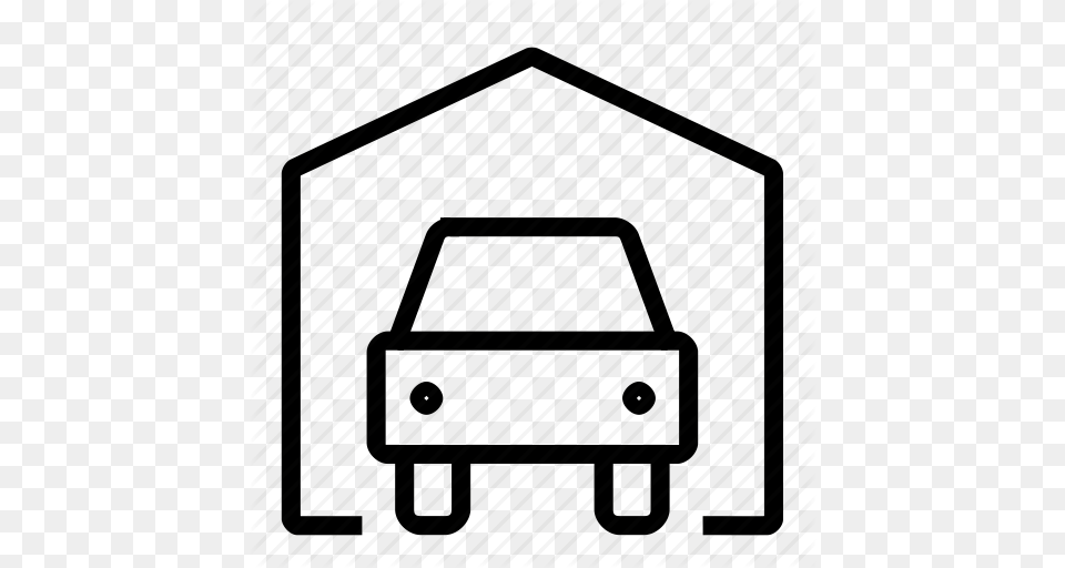 Car Garage Icon, Indoors Free Png Download
