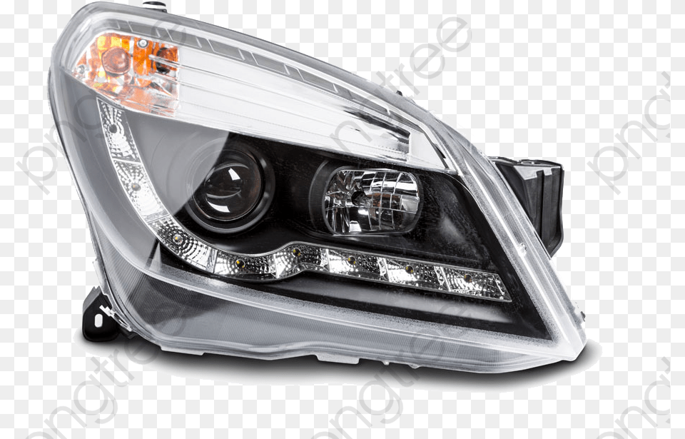 Car Head Light Clip Art, Headlight, Transportation, Vehicle Png