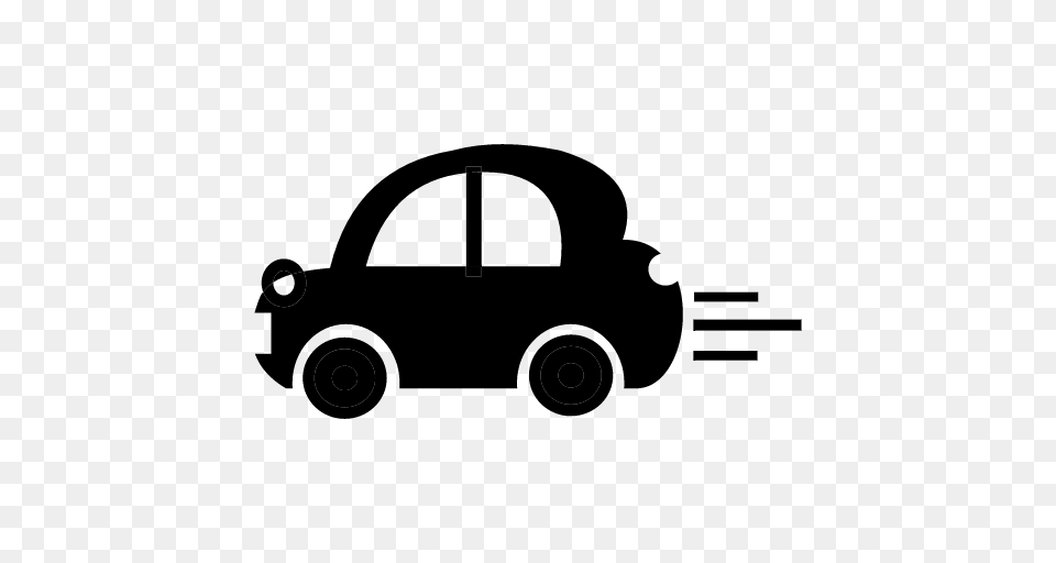 Car Icon, Gray Free Png