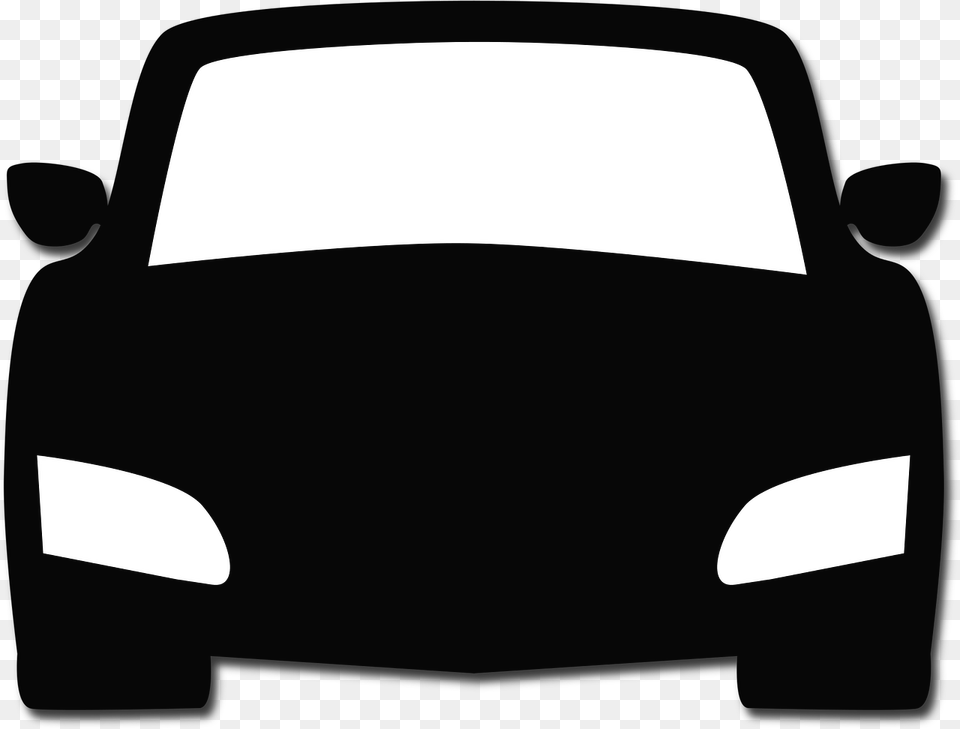 Car Icon Icons Library Icone Carro, Silhouette, Stencil, Transportation, Vehicle Free Transparent Png