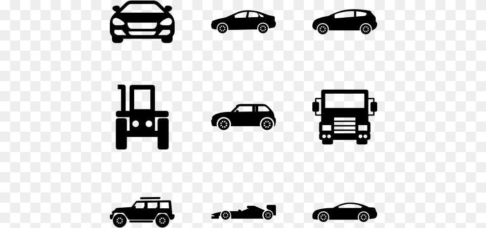 Car Icon Eps, Gray Free Png Download