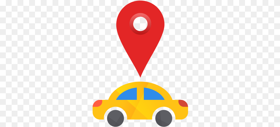 Car Icon Map Icon Car, Transportation, Vehicle, Taxi, Moving Van Free Png