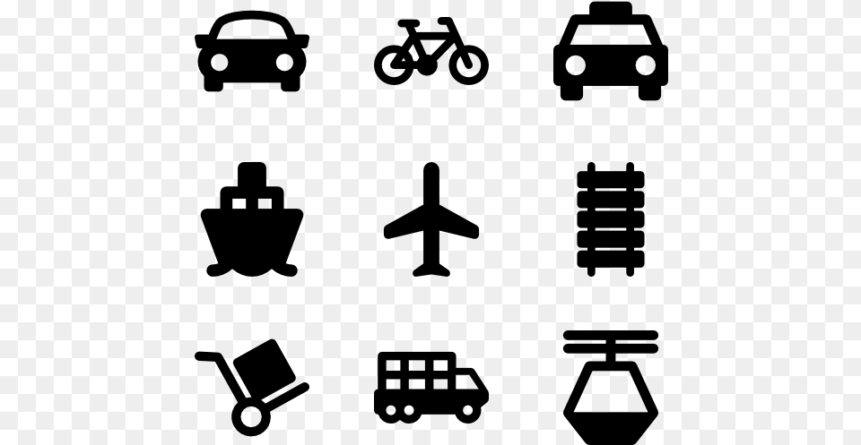 Car Icon Vector Download, Gray Free Transparent Png