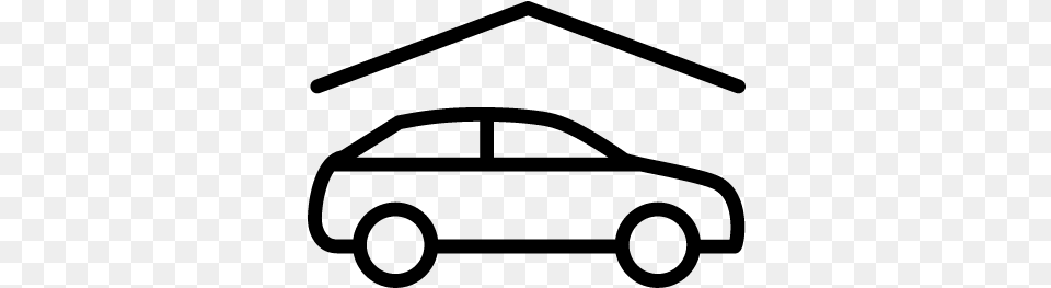 Car In Front Of Mountain Vector Auto, Gray Free Transparent Png