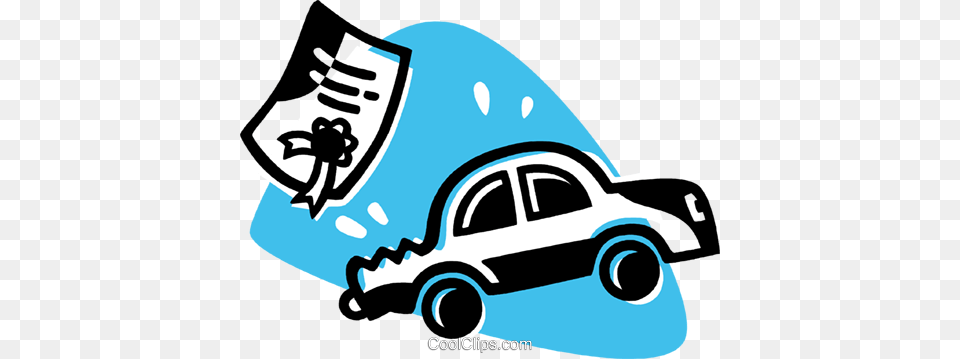 Car Insurance Royalty Vector Clip Art Illustration, Stencil, Transportation, Vehicle, Machine Free Png Download