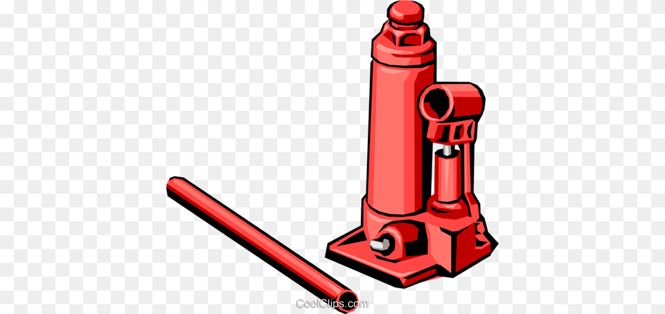 Car Jack Royalty Vector Clip Art Illustration, Dynamite, Weapon, Hydrant Png