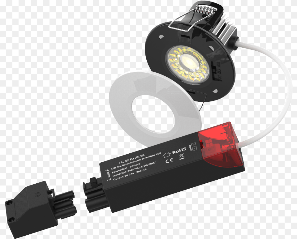 Car Light Emitting Diode Accessory Electronics Lichtfarbe Quartz Clock, Adapter, Computer Hardware, Hardware, Monitor Free Png