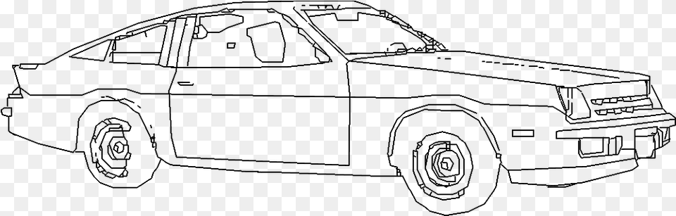 Car Lines Perspective, Gray Free Transparent Png