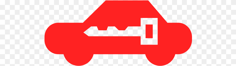Car Lock Symbol In Red Car, Logo, Weapon Png