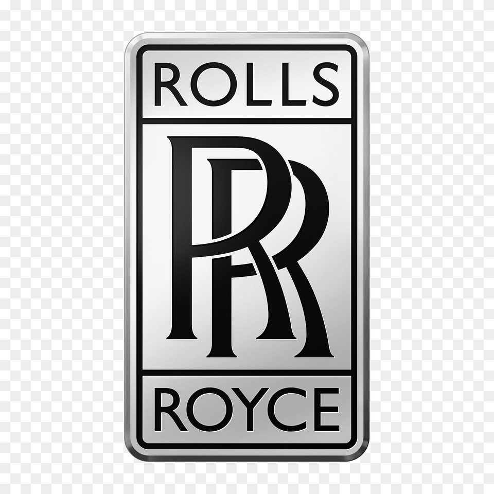 Car Logo Rolls Royce, Sign, Symbol, Road Sign, Text Free Png
