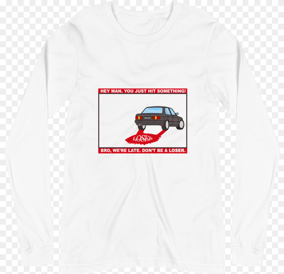 Car Long Sleeve Loser International Sweatshirt, Clothing, Long Sleeve, T-shirt, Transportation Free Transparent Png