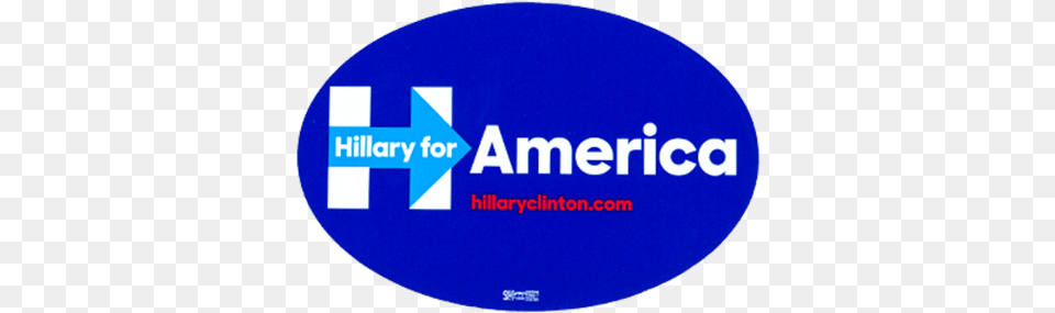 Car Magnet Hillary Clinton Presidential Logo, Disk Free Png