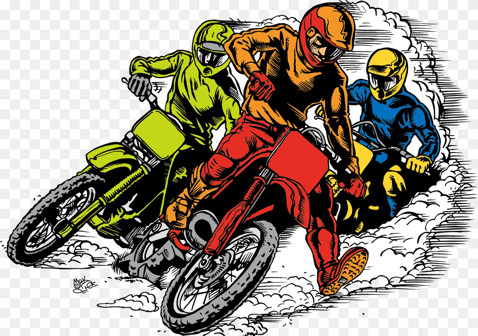 Car Material Vector Racing Motorcycle Hq Corrida De Moto Desenho, Vehicle, Transportation, Adult, Person Free Png