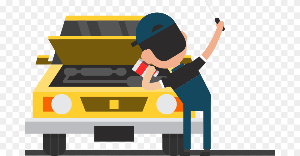 Car Mechanic Background, People, Person, Worker, Cleaning Png Image