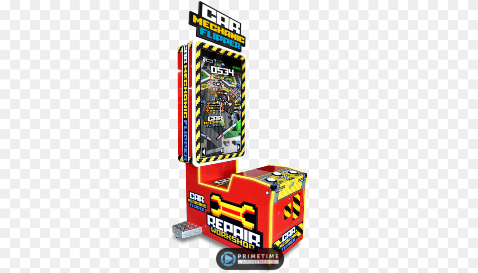 Car Mechanic Flipper Video Redemption Arcade By Magic Timber Man Arcade, Arcade Game Machine, Game Free Png Download