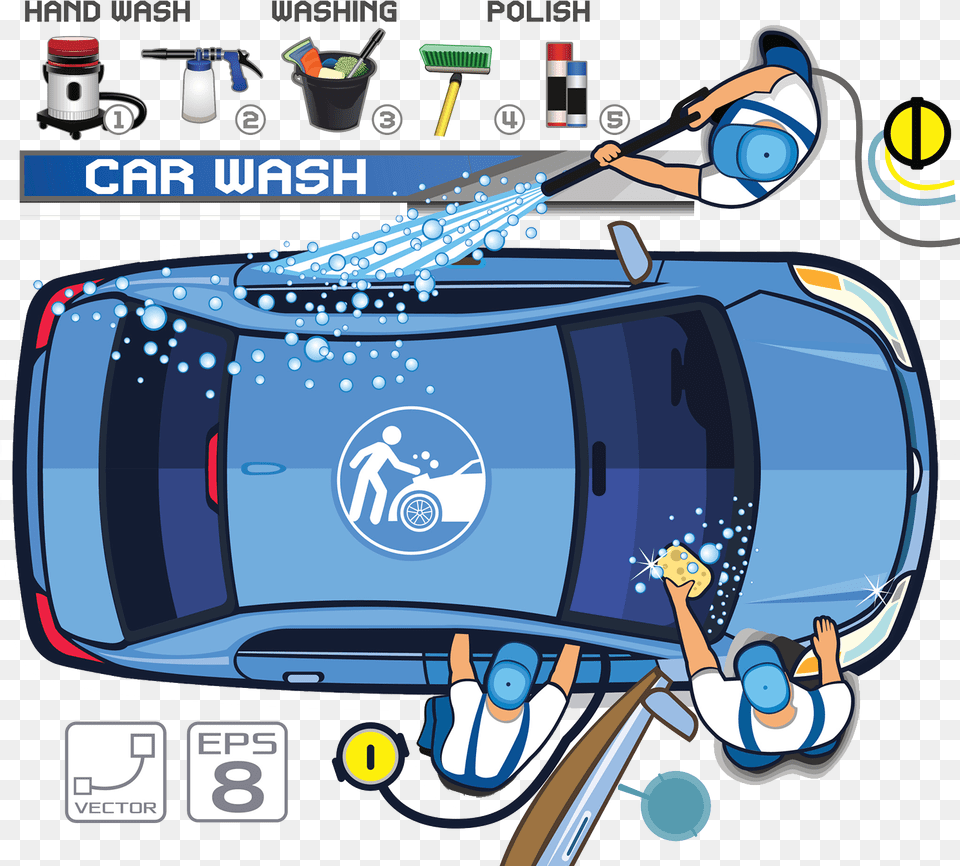 Car Motor Illustration Beauty Work Workshop, Baby, Person, Car Wash, Transportation Free Transparent Png