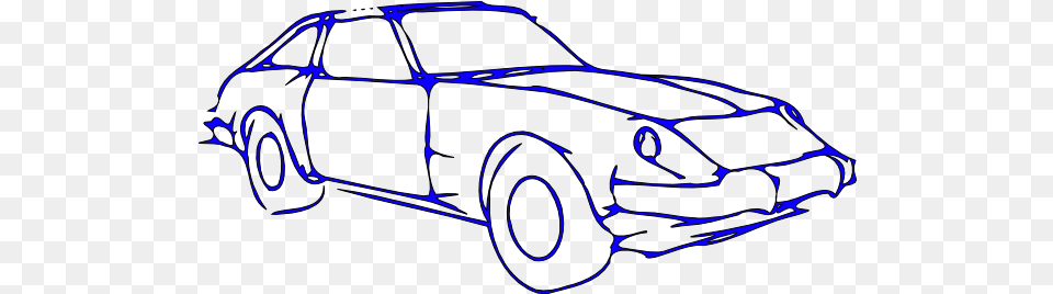 Car Outline Clip Art Outline Of A Car, Spoke, Vehicle, Transportation, Machine Png