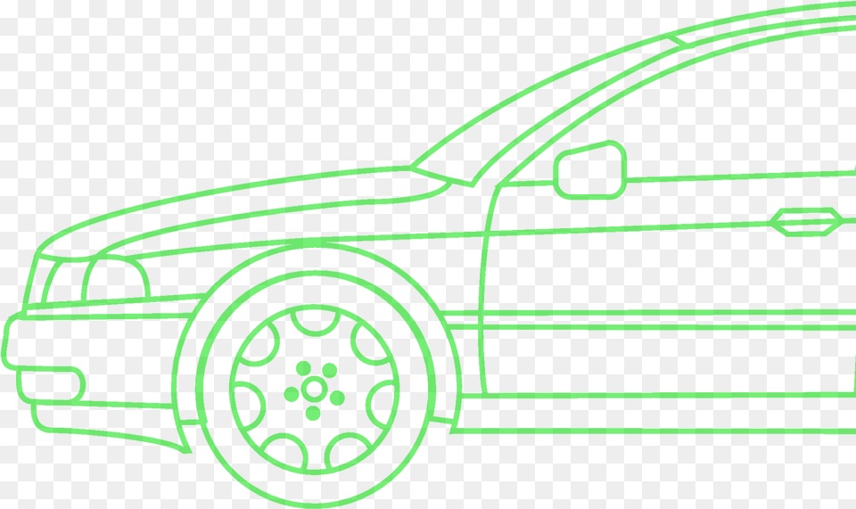 Car Outline Image Car Outline Hd, Alloy Wheel, Vehicle, Transportation, Tire Free Transparent Png