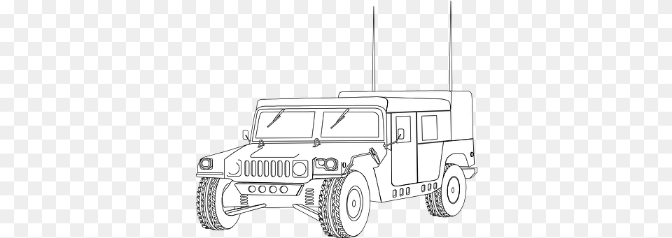Car Outline U0026 Humvee Vectors Pixabay Auto Malvorlage, Machine, Wheel, Transportation, Vehicle Free Transparent Png