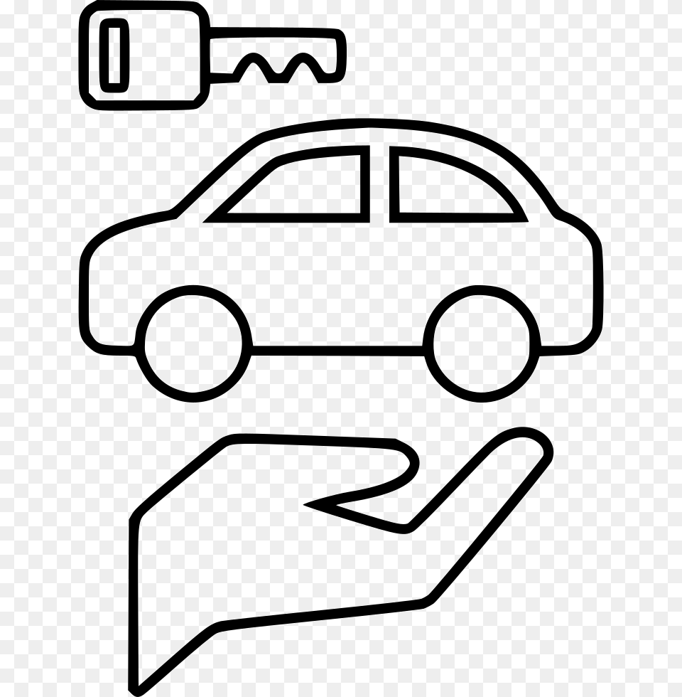 Car Owner Care Comments Car Vector No Background, Stencil, Plant, Device, Grass Free Png Download