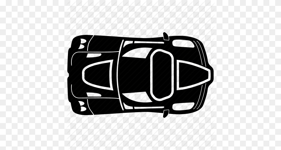 Car Parking Sedan Top View Vehicle Icon, Accessories, Buckle Free Transparent Png