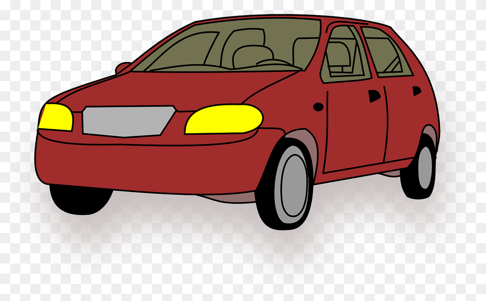 Car Pink Vehicle Vector Graphic On Pixabay Car Clip Art, Sedan, Transportation, Wheel, Machine Free Transparent Png