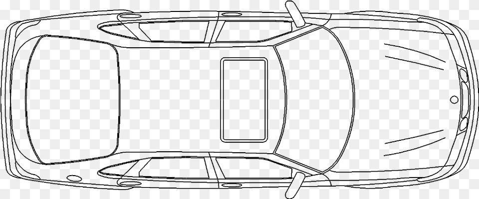 Car Plan, Gray Png