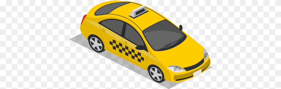 Car Public Transport Taxi Vehicle Icon Isometric Car, Transportation Free Png