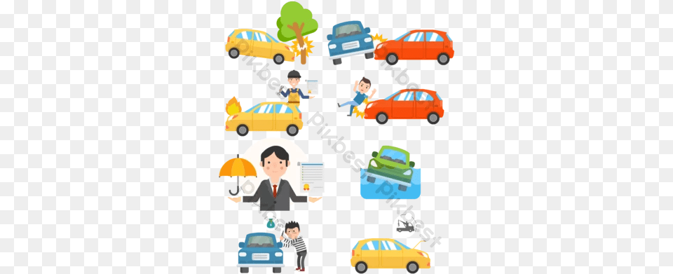 Car Repair Vector Templates Psd U0026 Insurance, Boy, Child, Person, Male Free Png Download