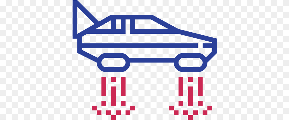 Car Return To The Future Icon Of Science And Fiction Future Icon, Smoke Pipe Png