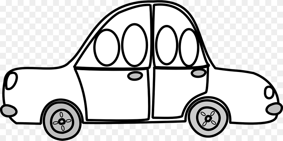 Car Rider Cliparts Free Download Clip Art, Stencil, Vehicle, Transportation, Tire Png Image
