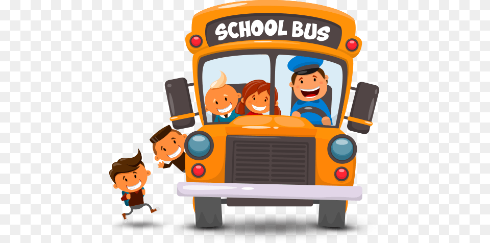 Car School Bus, Vehicle, Transportation, School Bus, Person Free Png Download
