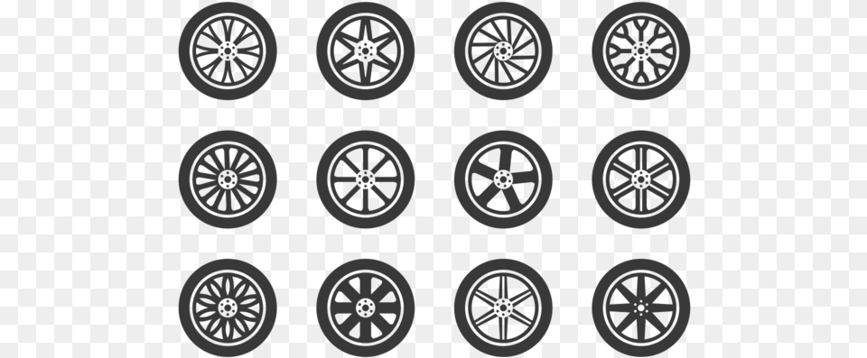 Car Service Icon Svg, Alloy Wheel, Vehicle, Transportation, Tire Png Image