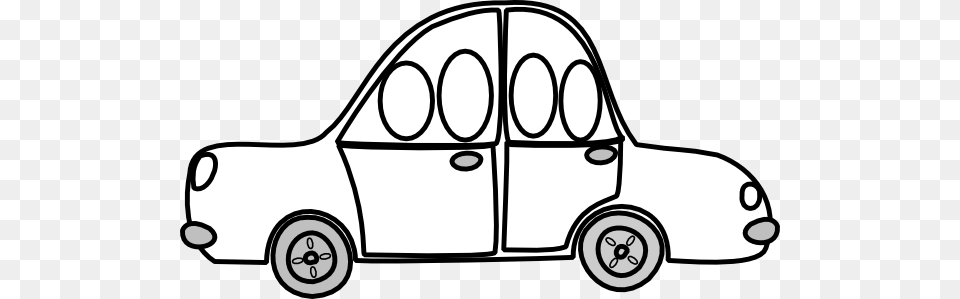 Car Share Outline Clip Art, Stencil, Tool, Lawn Mower, Lawn Free Png