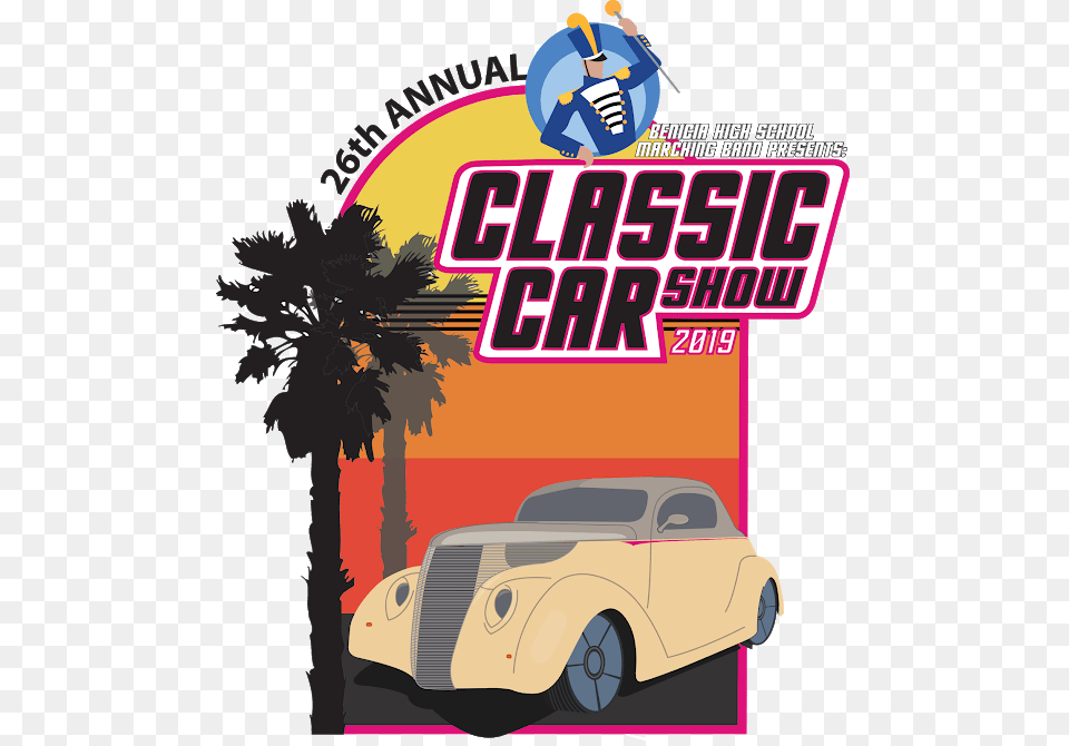 Car Show, Advertisement, Poster, Transportation, Vehicle Png Image