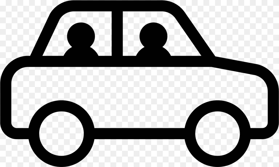 Car Side Vector Icon Car Side View, Gray Free Png