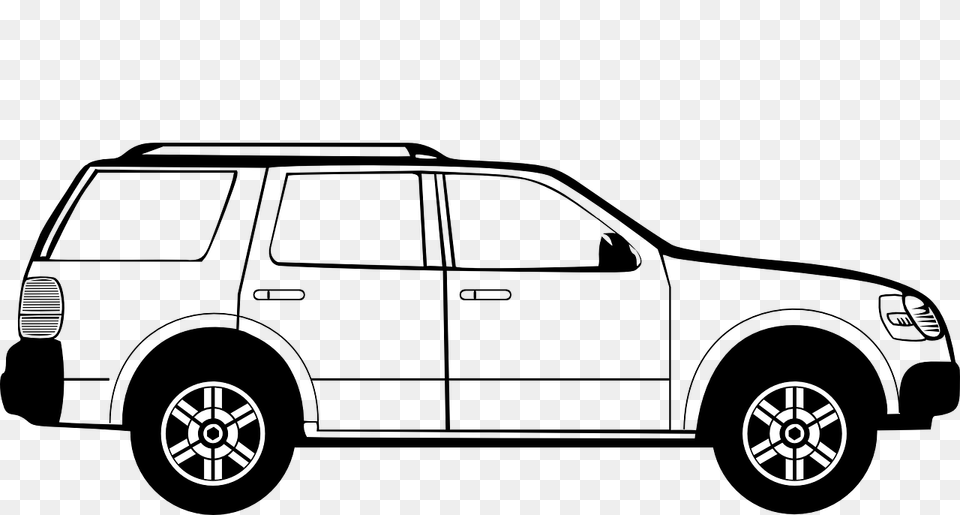 Car Side View Clipart, Alloy Wheel, Car Wheel, Machine, Spoke Png