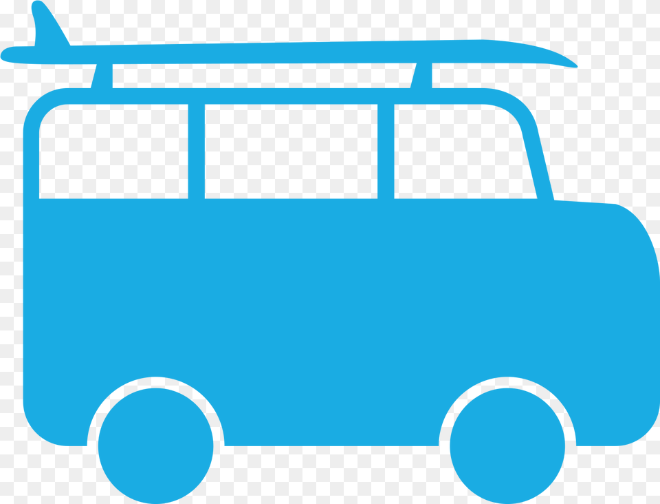 Car Surf Icon Image With No Vertical, Bus, Caravan, Minibus, Transportation Free Png