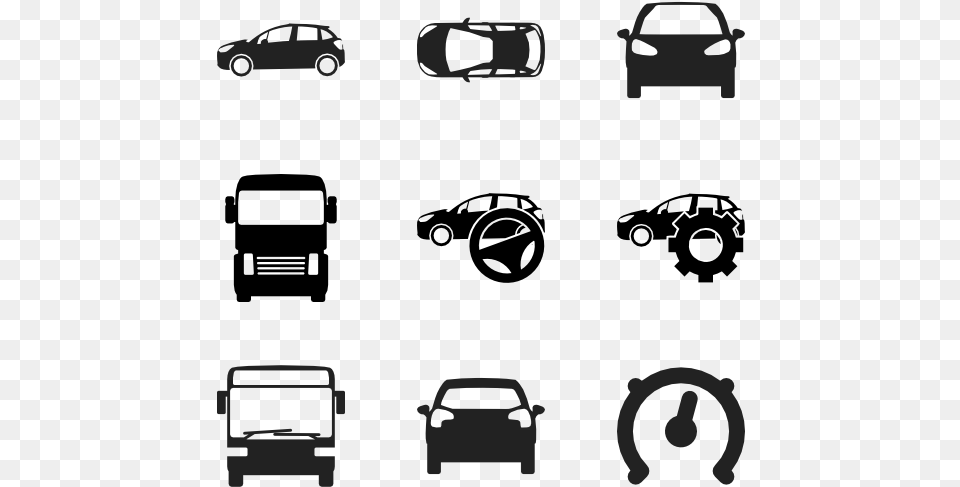 Car Svg Format Vehicle, Stencil, Transportation Free Png