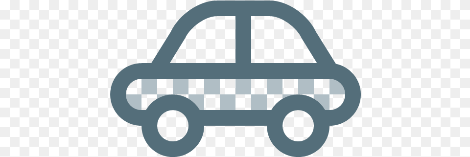Car Taxi Transfer Transport Travel Vehicle Icon Bitsies, Transportation, Device, Grass, Lawn Free Transparent Png