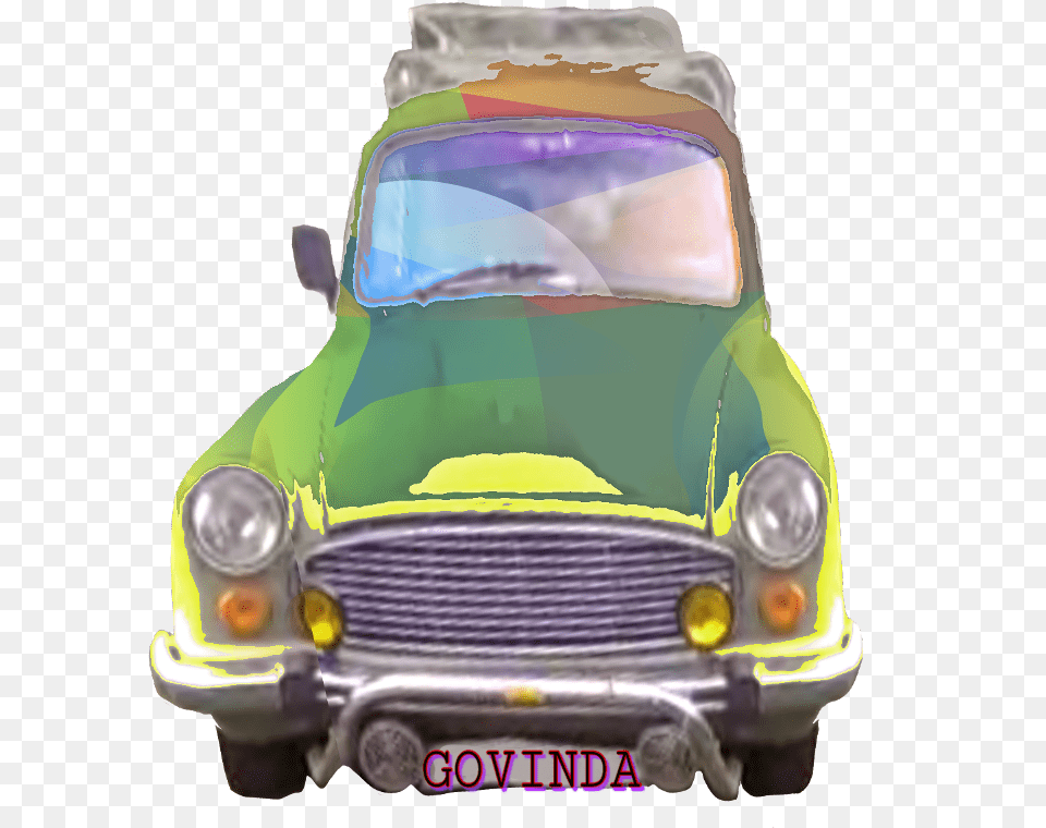 Car Timetravel Rainbows Cemooreart Freetoedit Hindustan Ambassador, Transportation, Vehicle Png